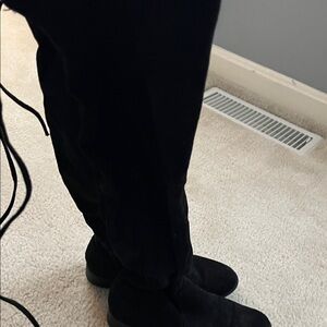 Merona Black Over the Knee Boots